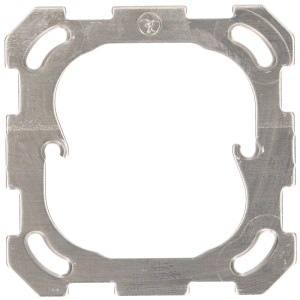 Piastra di fissaggio EdizioDue Feller 1x1 per accessori scatole di derivazione.