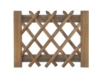 Normtüre zu Jägerzaun 100 cm x 80 cm