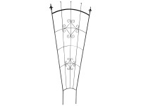 Rank-Spalier Fächer Dunkelgrau (HxBxT) 180 x 75 x 1 cm