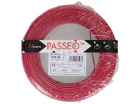 T-Draht H07V-U Rot 1 x 1,5 mm² / Länge 100 m T-Draht H07V-U Rot 1 x 1,5 mm² / Länge 100 m