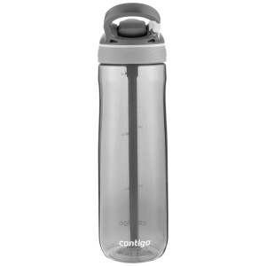Contigo Ashland borraccia, grigia, 720ml, con cannuccia e maniglia.