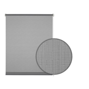 Gardinia EasyFix store enrouleur Uni, 45x150 cm, gris clair structuré. Store facile à installer sans percer.