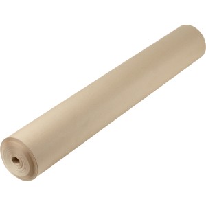 Rouleau de papier de protection LUX, 1 m x 100 m, en papier recyclé pour le recouvrement.