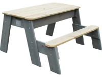 Exit Sand-, Wasser- und Picknicktisch Aksent mit 1 x Sitzbank