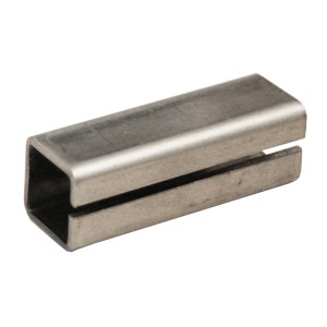 Alpertec Verstärkungshülse, 8x10mm, Türbeschläge aus Metall, 2 Stück.