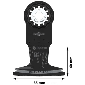 Lame de scie plongeante Bosch Pro AII 65 Apib, 65x40mm pour outils multifonctions.