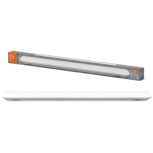 Luminaire étanche à LED Ledvance Submarine, 118cm, blanc froid, en emballage et autonome.