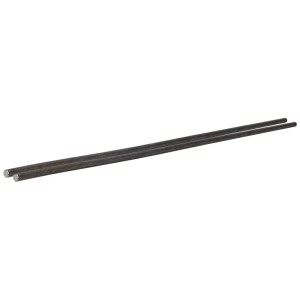 Tiges de sécurité Nouvel pour paravents, acier, anthracite, 100cm, lot de 2 pour fixation écrans.