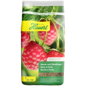 Hauert Engrais pour baies et fruits 5 kg : Engrais spécial pour baies, fruits et vignes en sac.