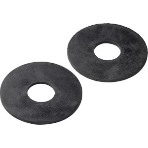 Lot de 2 manchons d'étanchéité, Ø 69 mm, pour joint de tuyau de chasse d'eau dans réservoir WC.