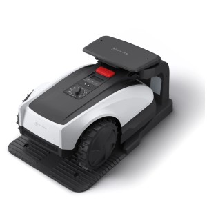Robot tondeuse Ecovacs Goat O500 Panorama pour jardins jusqu'à 500 m² avec évitement d'obstacles.