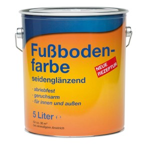 OBI Fussbodenfarbe seidenglänzend Hellgrau 5 l