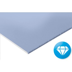 Pannello antincendio Knauf Diamant Miniboard, 12,5 mm, azzurro, per pareti e soffitti.