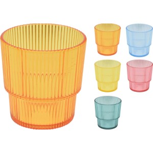 Gobelets en polystyrène assortis, 325 ml, en différentes couleurs.