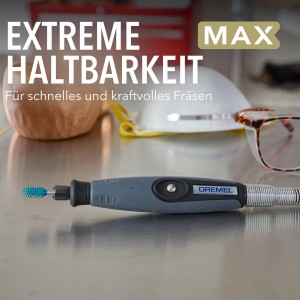 Dremel Raspelfräser Max 9954, cilindrica, Ø 7,9 mm, per utensili miniaturizzati.
