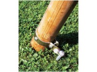 Pletscher Erdnagel mit Schaukelschelle Gelb / Blau Ø 8 cm / Länge 40 cm