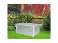 Happy People Schutzhülle für rechteckigen Gartentisch PE-Gewebe Transparent