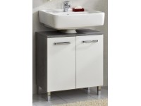 Pelipal Waschbecken-Unterschrank 913 Weiss / Betonoptik (HxB) 62 x 60 cm