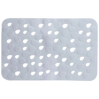 Spirella Badewannen-Matte Drop Weiss 35 x 53 cm