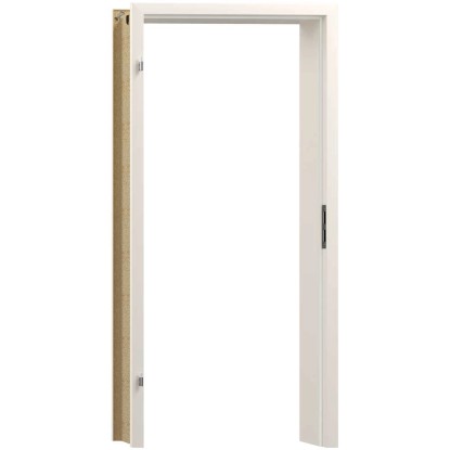 Zarge CPL DIN Links Weiss Seidenmatt (HxBxT) 202 x 85 x 8 cm