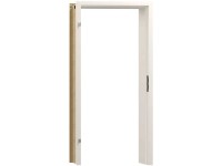 Zarge CPL DIN Links Weiss Seidenmatt (HxBxT) 202 x 85 x 8 cm