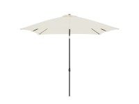 Sonnenschirm Basic Push-Up Natur 210 x 210 cm Sonnenschirm Basic Push-Up Natur 210 x 210 cm