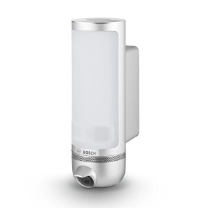 Bosch Smart Home Eyes I Außenkamera in Silber, zur Videoüberwachung des Grundstücks.