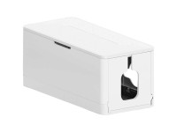 Steffen Kabelbox Weiss (HxBxT) 14 x 15 x 34 cm