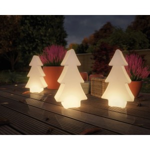 Paulmann Plug & Shine LED Tree, luce bianca calda per illuminazione esterna giardino.