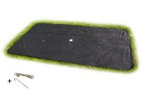 Exit Trampolin-Abdeckplane ebenerdig rechteckig 275 x 458 cm