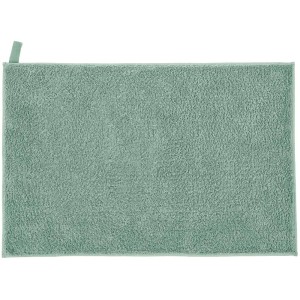 Tappeto bagno Kleine Wolke Vita, cotone, Maledivia, 50x80 cm, turchese
