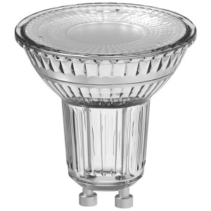 Lampada LED riflettente Osram PAR16 GU10, bianco caldo, confezione da 5. A risparmio energetico e di lunga durata.