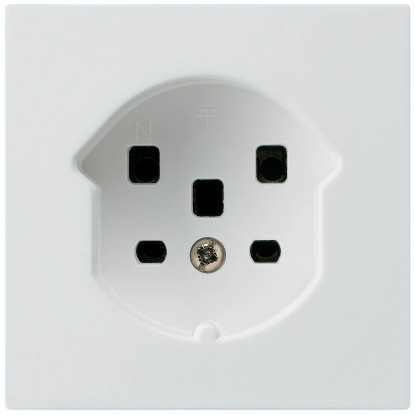 Hager Steckdose Kallysto Duroplast Weiss 2 x T13