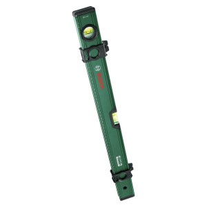 Livella a bolla Bosch DIY 60 cm con marcatore, verde, in alluminio.