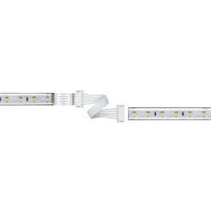Paulmann MaxLED Connettore universale confezione da 2, bianco, per collegamento strisce LED.