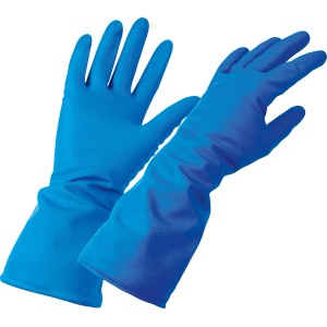 Guanti riutilizzabili Robust blu taglia S per casa e giardino.