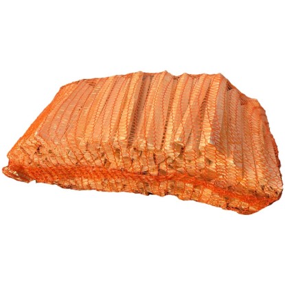 Anfeuerholz im Netz Scheitlänge ca. 25 cm Weichholz 4 kg