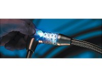 Burg Wächter Velo-Zahlenseilschloss 230 mit Licht 65 cm