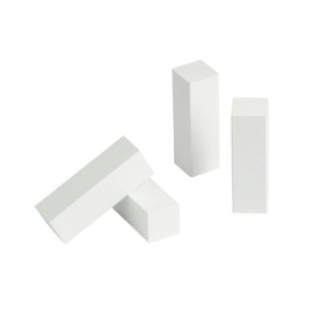Kosche Eckhölzer-Set, 4 weiße, grundierte Leisten für Laminat & Parkett.