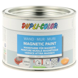 Dupli-Color Magnetic Paint Grau, 500ml Dose. Magnetfarbe für Innenräume.