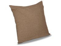 Kissen Lagos mit Reissverschluss Hellbraun 50 x 50 cm