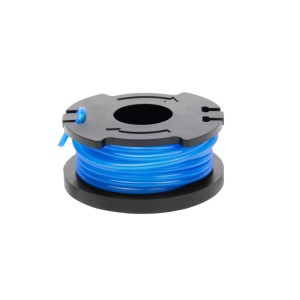 Filo per decespugliatore Ecovacs per robot tagliaerba Goat, blu su bobina nera.