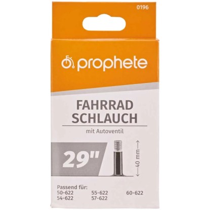 Prophete Fahrrad-Schlauch Autoventil 29"