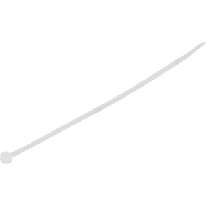 Serre-câble blanc OBI, 150x3,6 mm, 100 pièces, pour regrouper et fixer les câbles.