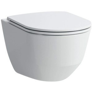 Laufen Pro WC sospeso senza bordo Bianco con fissaggio coperto 53 x 36 cm