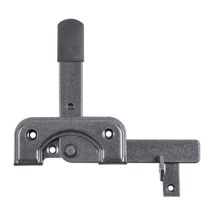 Alberts Verrou portail de jardin Duravis / bois mince Noir diamant 120 x 50 mm