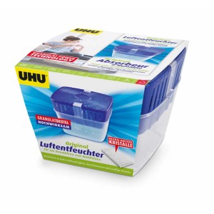 UHU Déshumidificateur Pack Original avec sac de recharge 450g pour réduire l'humidité.