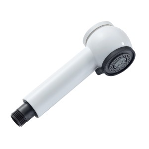 Soffione cucina KWC Domo/Star bianco, ricambio per rubinetto cucina con 2 getti.