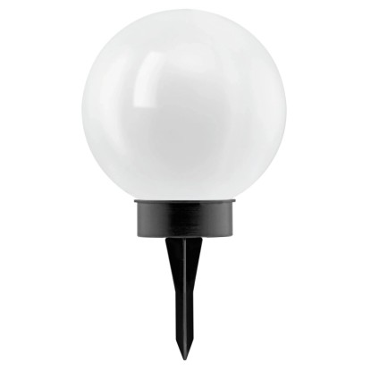 Eglo Sfera solare a LED con picchetto Bianco Ø 20 cm