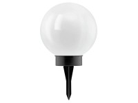 Eglo LED-Solarkugel mit Erdspiess Weiss Ø 20 cm